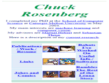 Tablet Screenshot of chuckrosenberg.com